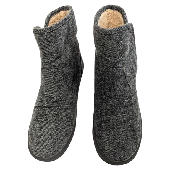 Blowfish Grey Faux Fur Lined Booties - Picture 2 of 10